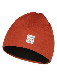 Maloja Czapka "CavourM." w kolorze czerwonym rozmiar: onesize. Czerwone czapki Maloja, bez wzorów, ze skóry. Za 105,38 zł.