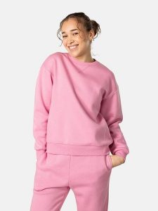 KARI TRAA Bluza "Anelie" w kolorze jasnoróżowym rozmiar: XL. Różowe bluzy Kari Traa, xl, bez wzorów, z bawełny, bez kaptura. Za 175,67 zł.