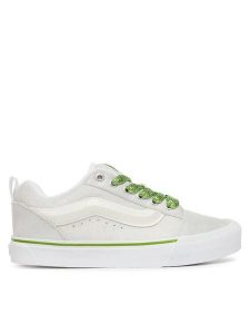 Vans Tenisówki Knu Skool VN000D6ZBMC1 Biały. Białe trampki Vans, bez wzorów, ze skóry, bez zapięcia. Za 449,99 zł.