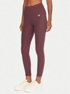 Roxy Legginsy Heart Into It Ankle ERJNP03690 Fioletowy Slim Fit. Fioletowe legginsy Roxy, bez wzorów, z syntetyku. Za 209,99 zł.