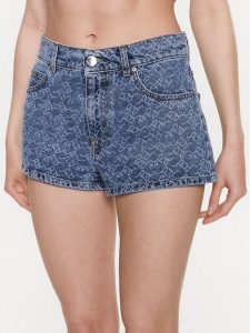 Pinko Szorty jeansowe Andatura 100812 A0Q0 Niebieski Regular Fit. Niebieskie szorty Pinko, bez wzorów, z bawełny. Za 629,99 zł.
