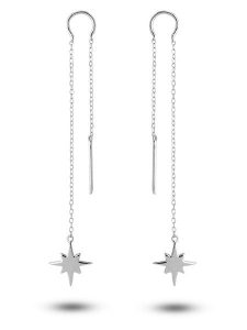 Eclat d'Argent Srebrne kolczyki rozmiar: onesize. Szare kolczyki Eclat d'Argent, srebrne. Za 108,99 zł.