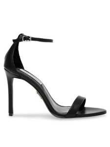 Steve Madden Sandały Tecy Sandal SM11002956-03001-017 Czarny. Czarne sandały Steve Madden, bez wzorów, ze skóry, bez obcasa, na szpilce, bez zapięcia. Za 259,99 zł.