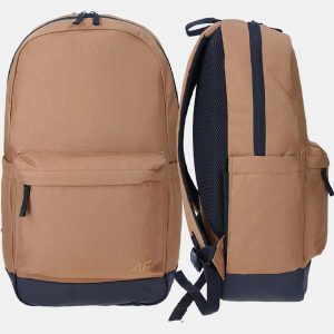 PLECAK UNISEX 4F MIEJSKI SPORTOWY ABACU279 20L. Brązowe plecaki 4f. Za 149,99 zł.