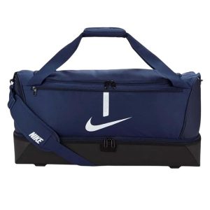 Torba Academy Team 95L Duffle Bag. Niebieskie torby podróżne i sportowe Nike, bez wzorów. Za 249,99 zł.