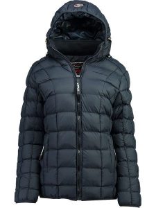 Canadian Peak Kurtka pikowana "Bambolineak" w kolorze granatowym rozmiar: L. Niebieskie kurtki Canadian Peak, l, z aplikacjami, bez kaptura. Za 260,96 zł.