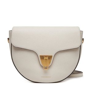 Torebka Coccinelle. Białe torebki klasyczne Coccinelle, bez wzorów, bez dodatków. Za 679,99 zł.