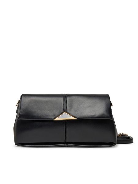 Aldo Torebka Sadiebag 13933814 Czarny. Czarne listonoszki ALDO, bez wzorów, ze skóry, bez dodatków. Za 189,99 zł.