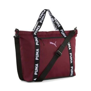Torba na zakupy Puma T Ess Burgundowa - X. Czerwone torby podróżne i sportowe Puma, bez wzorów, z materiału. Za 161,33 zł.