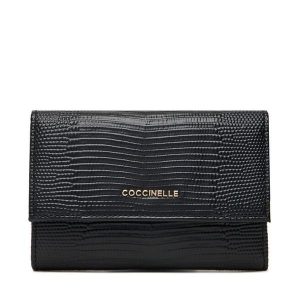 Portfel Coccinelle. Czarne portfele Coccinelle, bez wzorów. Za 489,99 zł.