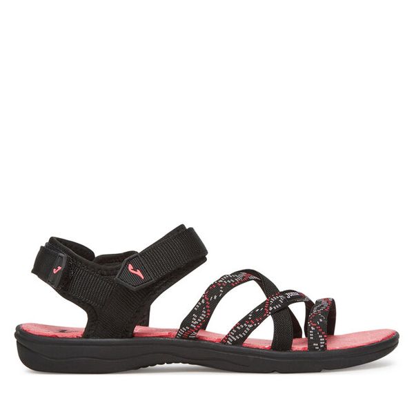 Sandały Joma. Czarne buty trekkingowe JOMA, bez wzorów, bez obcasa, bez zapięcia. Za 69,99 zł.