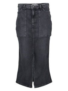 S.OLIVER RED LABEL Spódnica dżinsowa w kolorze antracytowym rozmiar: 34. Czarne spódnice s.Oliver RED LABEL, s, bez wzorów, maxi. Za 91,77 zł.