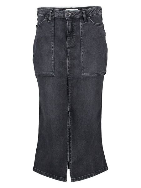 S.OLIVER RED LABEL Spódnica dżinsowa w kolorze antracytowym rozmiar: 42. Czarne spódnice s.Oliver RED LABEL, s, bez wzorów, maxi. Za 109,00 zł.