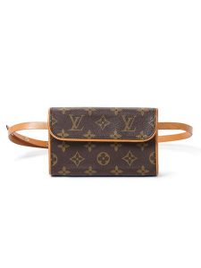 Louis Vuitton Saszetka "Florentine" w kolorze brązowym - 17 x 10,5 x 4 cm rozmiar: onesize. Brązowe nerki i saszetki Louis Vuitton, bez wzorów, z materiału. Za 3 588,99 zł.