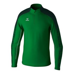 Treningowy top Erima Evo Star. Zielone swetry klasyczne Erima, na zimę, bez kołnierzyka. Za 228,50 zł.