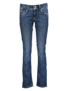 Pepe Jeans Dżinsy "Venus" - Slim fit - w kolorze granatowym rozmiar: W28/L32. Niebieskie jeansy Pepe Jeans, z aplikacjami, z jeansu. Za 202,03 zł.