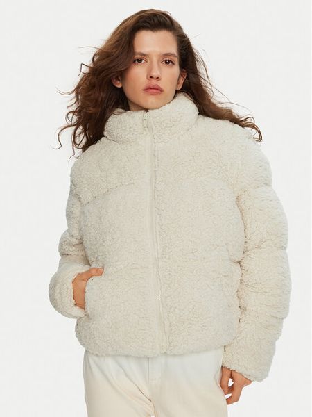 Brave Soul Kurtka puchowa LJK-MICHELLINCRE Écru Regular Fit. Kurtki Brave Soul, bez wzorów, z puchu, bez kaptura. Za 139,99 zł.