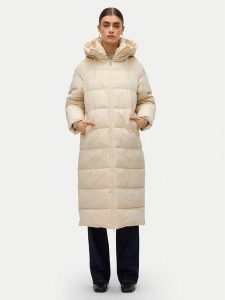 Vero Moda Płaszcz zimowy Elanor 10332382 Beżowy Regular Fit. Brązowe płaszcze Vero Moda, na zimę, m, bez wzorów, z syntetyku, bez kaptura. Za 409,99 zł.