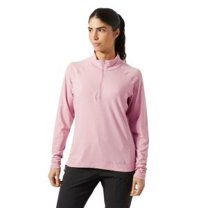 Damska bluza dresowa 1/2 z zamkiem błyskawicznym Helly Hansen Tyri. Czerwone bluzy Helly Hansen, bez wzorów, z dresówki, bez kaptura. Za 363,00 zł.