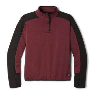 Damski sweter z golfem Mountain Hardwear Camplife. Czerwone golfy MOUNTAIN HARDWEAR, bez wzorów. Za 470,00 zł.