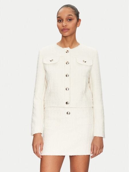 Morgan Marynarka 251-VOYA Écru Slim Fit. Marynarki i żakiety Morgan, bez wzorów, z syntetyku. Za 299,99 zł.