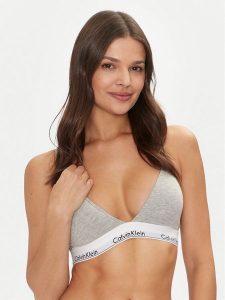 Calvin Klein Underwear Biustonosz braletka 000QF5650E Szary. Szare biustonosze Calvin Klein Underwear, bez wzorów. Za 119,99 zł.