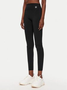 Hugo Legginsy Noparda 50528445 Czarny Slim Fit. Czarne legginsy Hugo, bez wzorów, z syntetyku. Za 399,99 zł.