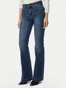 Liu Jo Jeansy UF6061 D0379 Niebieski Flare Fit. Niebieskie jeansy Liu Jo, bez wzorów, z jeansu. Za 689,99 zł.