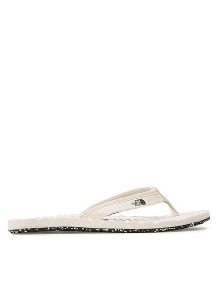 The North Face Japonki W Base Camp Mini II NF0A47ABQ4C-050 Biały. Białe klapki The North Face, bez wzorów, ze skóry, bez obcasa. Za 169,99 zł.