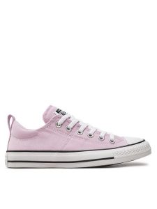 Converse Trampki Chuck Taylor All Star Madison A07576C Fioletowy. Fioletowe trampki Converse, bez wzorów, z materiału, bez zapięcia. Za 199,99 zł.