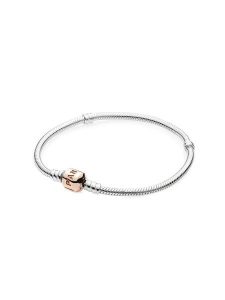 Pandora Srebrna bransoletka rozmiar: 20. Czerwone bransoletki Pandora, srebrne. Za 239,95 zł.