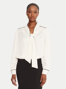 Rinascimento Koszula CFC0125148003 Biały Regular Fit. Białe koszule Rinascimento, xl, bez wzorów, z syntetyku, bez kołnierzyka, bez ramiączek. Za 379,99 zł.