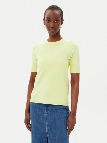 Marella Sweter Irene 2515361261 Zielony Slim Fit. Zielone swetry klasyczne Marella, l, z syntetyku, bez kołnierzyka. Za 229,99 zł.