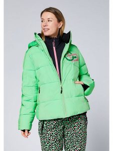 Chiemsee Kurtka narciarska w kolorze zielonym rozmiar: S. Zielone kurtki sportowe Chiemsee, s, bez wzorów, bez kaptura, narciarskie. Za 448,99 zł.
