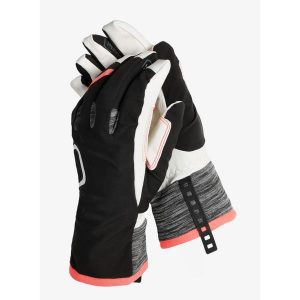 Rękawiczki damskie Ortovox Tour Glove. Czarne rękawiczki ORTOVOX, bez wzorów. Za 319,99 zł.