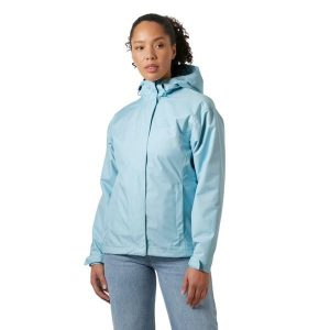 Damska kurtka wodoodporna Helly Hansen Seven J. Niebieskie kurtki Helly Hansen, bez wzorów, bez kaptura. W wyprzedaży za 478,50 zł.