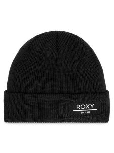 Roxy Czapka ERJHA04166 Czarny. Czarne czapki Roxy, bez wzorów, z materiału. Za 119,99 zł.