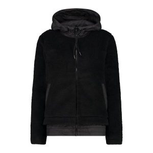 Kurtka z kapturem wooltech damska CMP. Czarne kurtki CMP, bez wzorów, z kapturem. Za 537,10 zł.