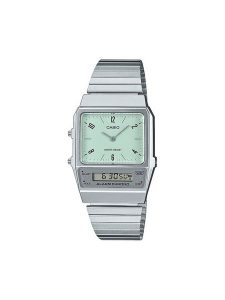 Casio Zegarek Vintage Classic AQ-800E-3AEF Srebrny. Szare, analogowe zegarki Casio. Za 249,99 zł.