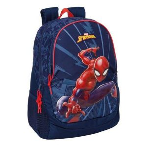 Plecak szkolny SPIDERMAN Granatowy. Niebieskie plecaki spiderman. Za 149,90 zł.