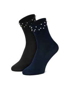 Nine West Skarpety długie KR_NW_PEARL_Z_SS25 (2 PACK) Kolorowy. Skarpetki Nine West, bez wzorów, z bawełny. Za 49,99 zł.