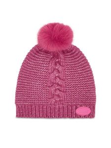 Guess Czapka AW9975 WOL01 Różowy. Czerwone czapki Guess, z aplikacjami. Za 99,99 zł.