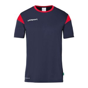 Koszulka Uhlsport Squad 27. Czerwone bluzki Uhlsport, bez wzorów, z dżerseju, sportowe, bez kołnierzyka, bez ramiączek. Za 122,50 zł.
