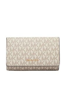MICHAEL Michael Kors Portfel 32T5GJ6D9B Écru. Białe portfele MICHAEL Michael Kors, bez wzorów, ze skóry. Za 479,99 zł.