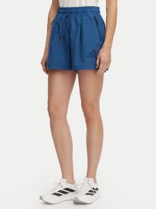 Adidas Szorty sportowe Z.N.E. KF0579 Granatowy Loose Fit. Niebieskie spodenki sportowe ADIDAS, l, bez wzorów, z syntetyku. Za 239,99 zł.