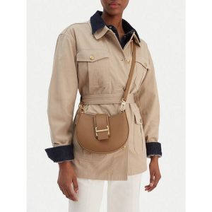 Torebka GINO ROSSI. Brązowe torebki klasyczne Gino Rossi, bez wzorów, bez dodatków. Za 179,99 zł.