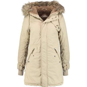 Khujo KOURTNEY Parka beige. Płaszcze marki khujo. W wyprzedaży za 417,45 zł.