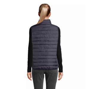 Damska kurtka bez rękawów Sol's Stream. Niebieskie kurtki SOL'S, s, bez wzorów, z puchu, bez kaptura. Za 176,50 zł.