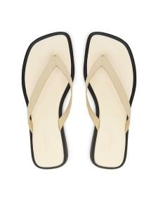 Vagabond Shoemakers Japonki Izzy 5913-401-02 Écru. Klapki Vagabond Shoemakers, bez wzorów, ze skóry, bez obcasa. Za 369,99 zł.