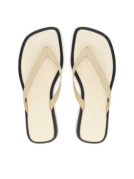 Vagabond Shoemakers Japonki Izzy 5913-401-02 Écru. Klapki Vagabond Shoemakers, bez wzorów, ze skóry, bez obcasa. Za 369,99 zł.